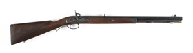 (A) LYMAN DEERSTALKER PERCUSION HALF STOCK HAWKEN TYPE RIFLE.