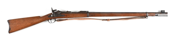 (A) SPRINGFIELD ARMORY U.S. MODEL 1884 TRAP DOOR SINGLE SHOT RIFLE