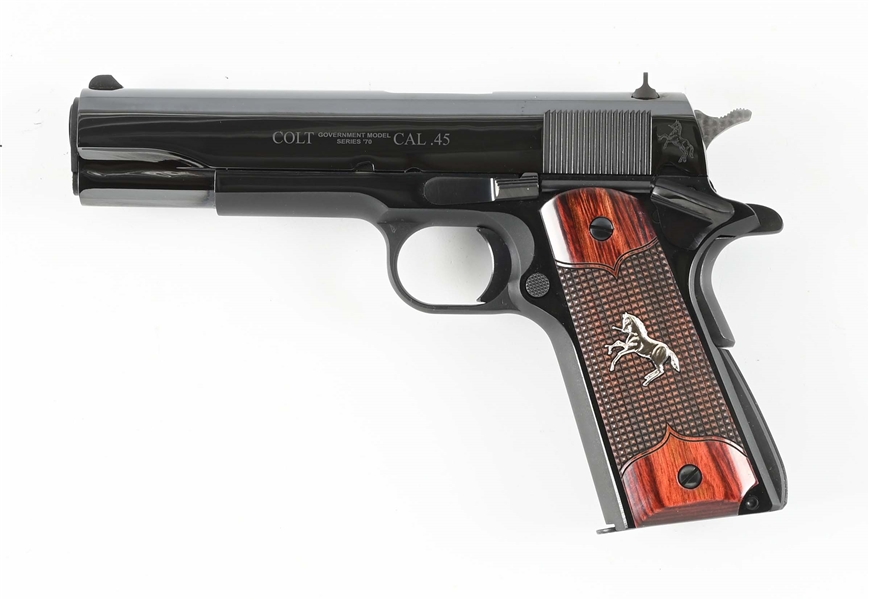 (M) TALO SPECIAL EDITION COLT "ROYAL GOVERNMENT" 1911A1 .45 ACP SEMI-AUTOMATIC PISTOL WITH BOX.