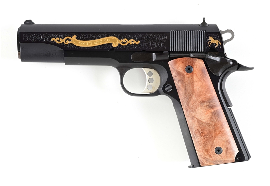 (M) TALO "PREMIERE EDITION  ONE OF 750" COLT 1911A1 GOVERNMENT MODEL .45 ACP SMEI-AUTOMATIC PISTOL WITH BOX.