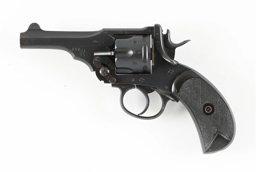 (C) WEBLEY MARK IV DOUBLE ACTION REVOLVER.