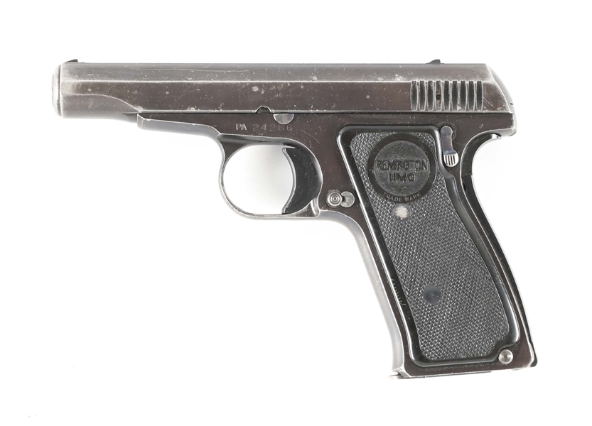 (C) REMINGTON MODEL 51 SEMI AUTOMATIC .380 PISTOL.