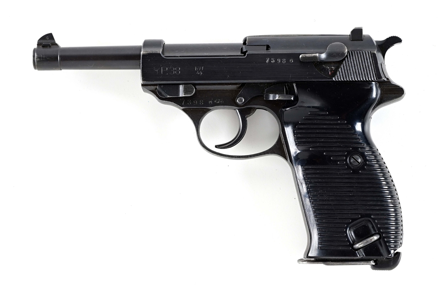 (C) MAUSER BYF 44 CODE P.38 SEMI AUTOMATIC PISTOL. 