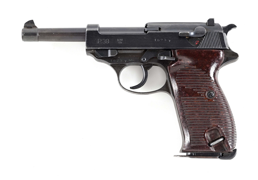 (C) MAUSER BYF 44 CODE P.38 SEMI AUTOMATIC PISTOL. 