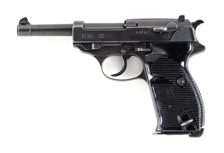 (C) MAUSER BYF 44 P.38 SEMI AUTOMATIC PISTOL.