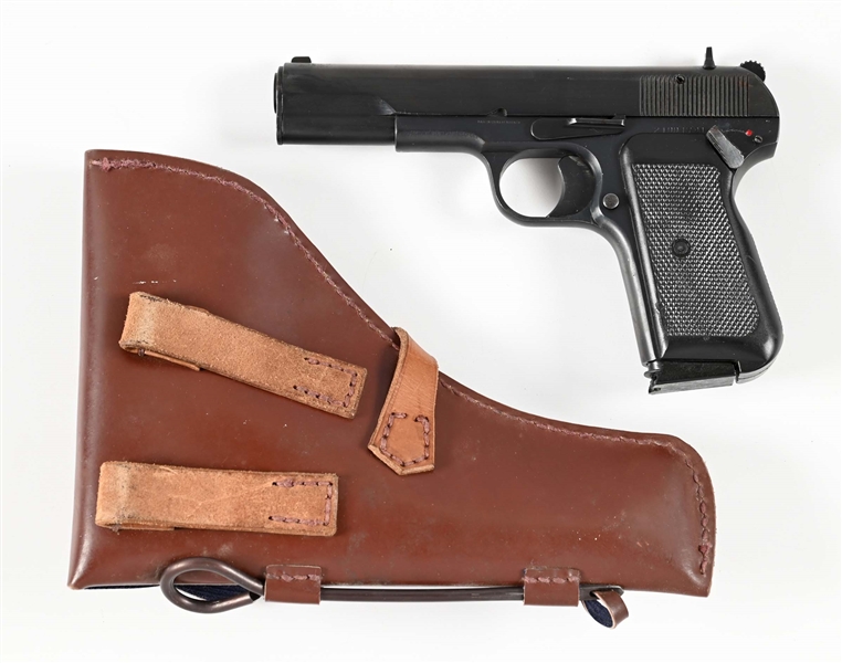 (M) CHINESE NORINCO TOKAREV TOK-213 9MM SEMI-AUTOMATIC PISTOL WITH HOLSTER.