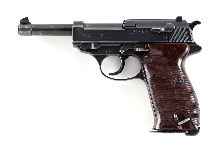 (C) MAUSER BYF 44 CODE P.38 SEMI AUTOMATIC PISTOL. 