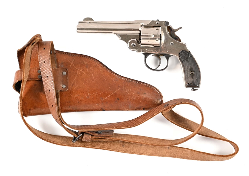 (C) SPANISH COPY OF A SMITH & WESSON #3 NAVY DOUBLE ACTION REVOLVER.