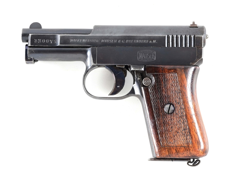 (C) MAUSER MODEL 1910/14 .25 ACP SEMI AUTOMATIC PISTOL.