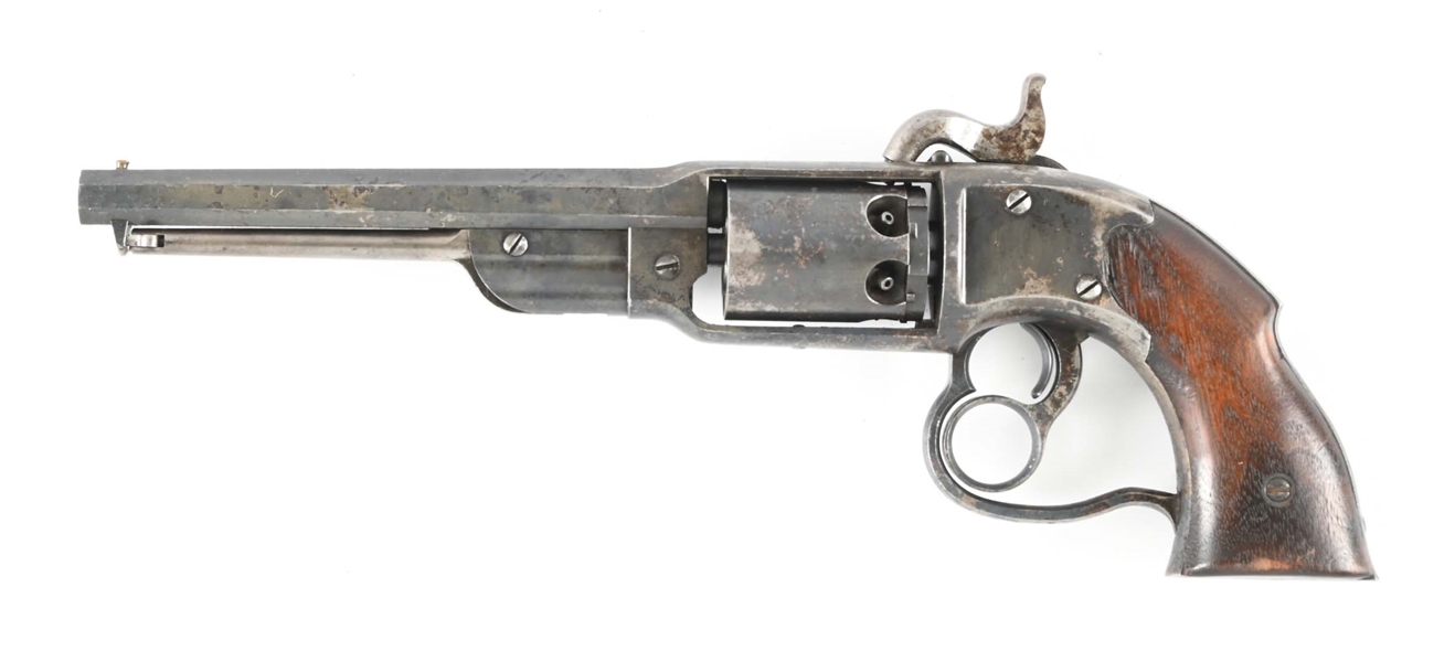 (A) GOVERNMENT INSPECTED SAVAGE 1861 NAVY PERCUSSION REVOLVER.