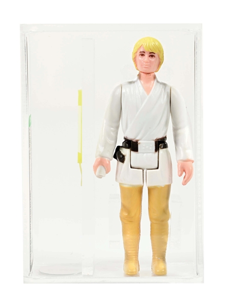 STAR WARS LUKE SKYWALKER (BLONDE) GRADED FIGURE