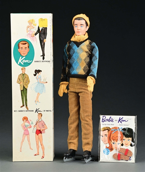 1960S BARBIE, KEN DOLL IN BOX 