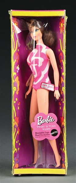 BRUNETTE MARLO FLIP TNT 1969 BARBIE IN BOX