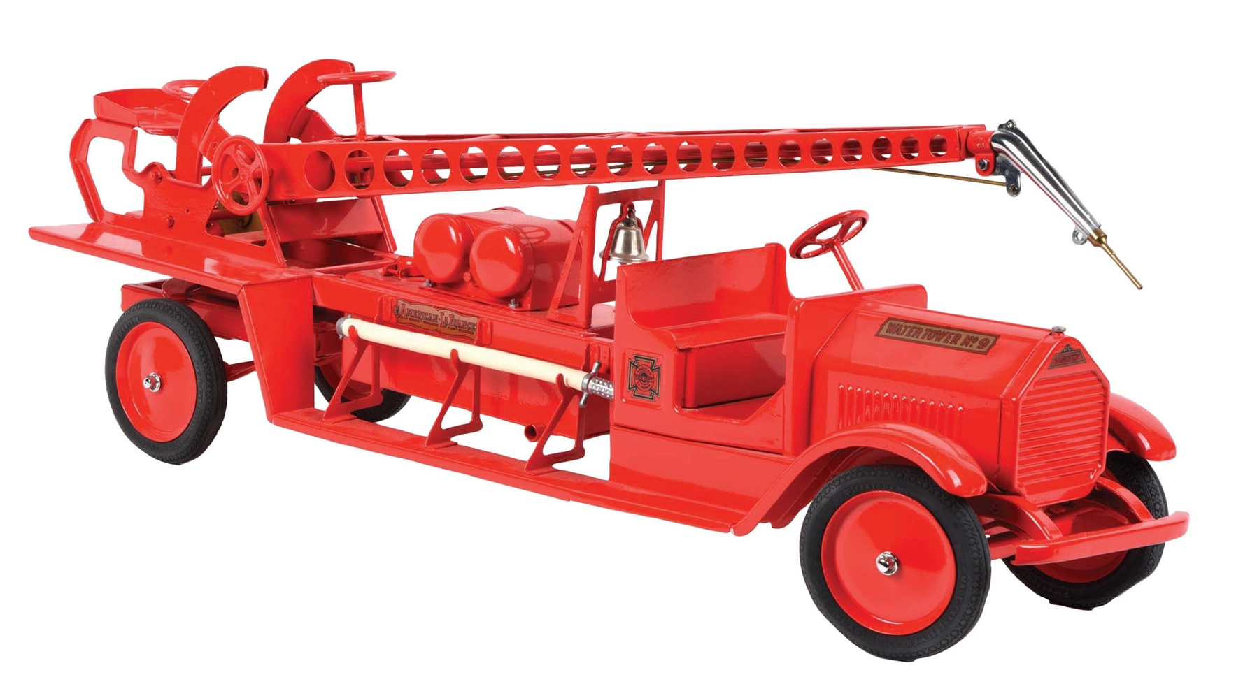 STURDITOY PRESSED STEEL AERIAL LADDER TRUCK