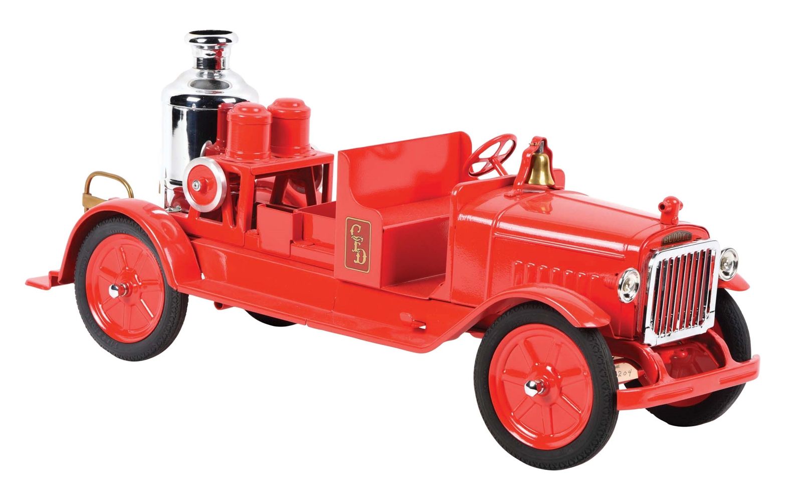 BUDDY "L" PRESSED STEEL FIRE TRUCK