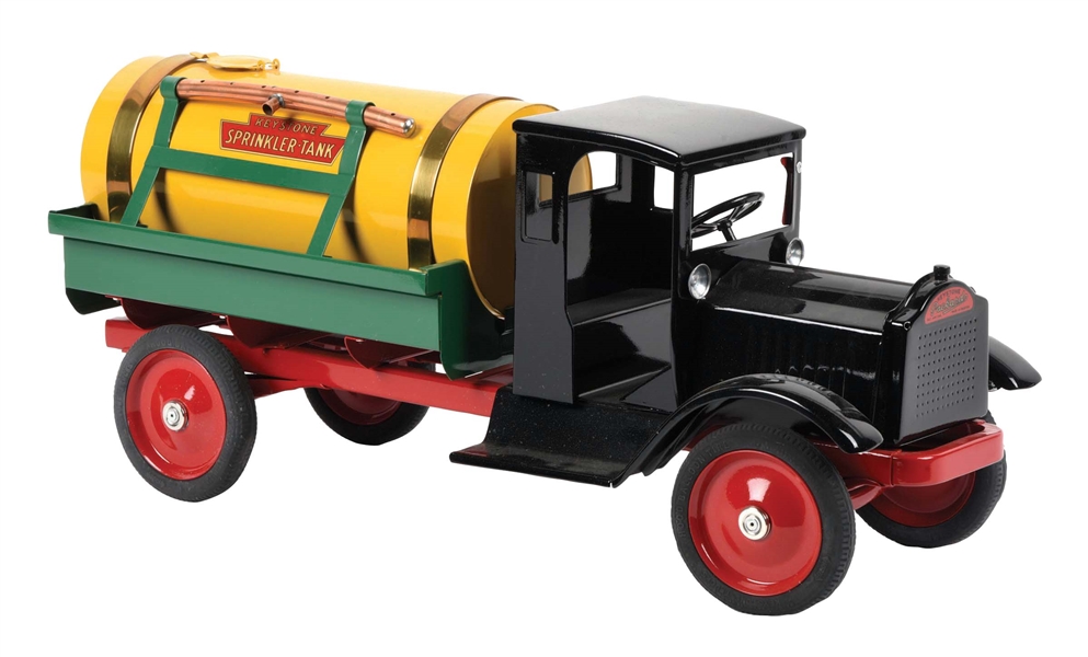 PRESSED STEEL KEYSTONE SPRINKLER TANK TRUCK