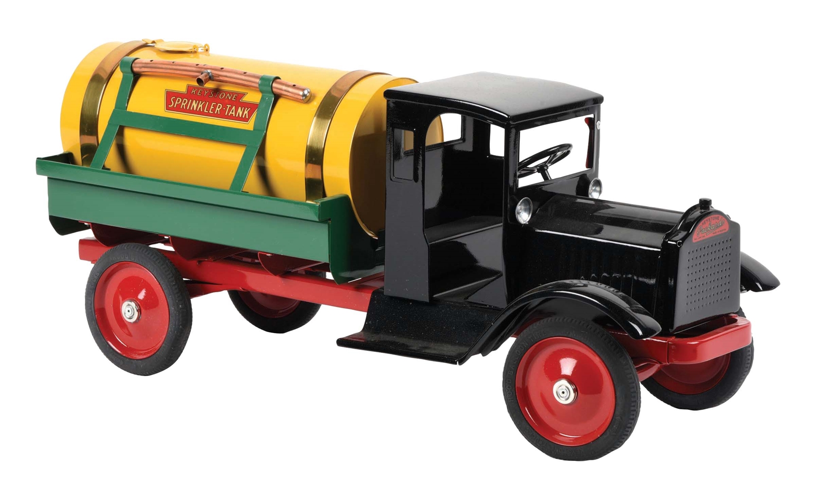 PRESSED STEEL KEYSTONE SPRINKLER TANK TRUCK