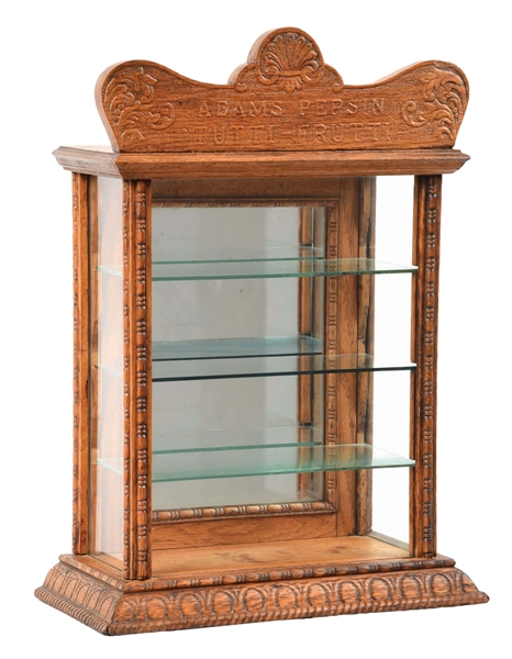 ADAMS PEPSIN TUTTI-FRUTTI COUNTER DISPLAY CABINET