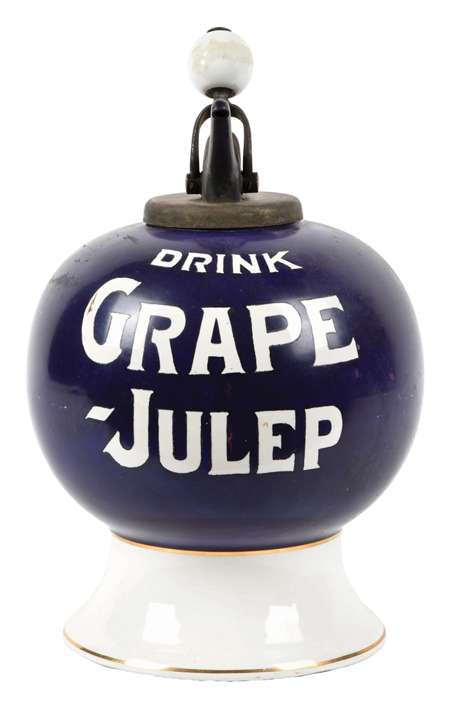 DRINK GRAPE JULEP CERAMIC SYRUP DISPENSER