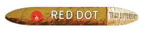 CARDBOARD RED DOT CIGARS FOLDING DISPLAY