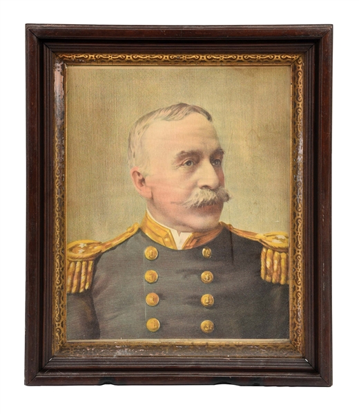 ADMIRAL GEORGE DEWEY LITHOGRAPHED PORTRAIT