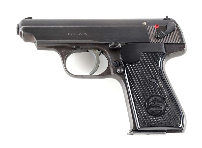 (C) J.P. SAUER & SOHN 38H SEMI AUTOMATIC PISTOL.