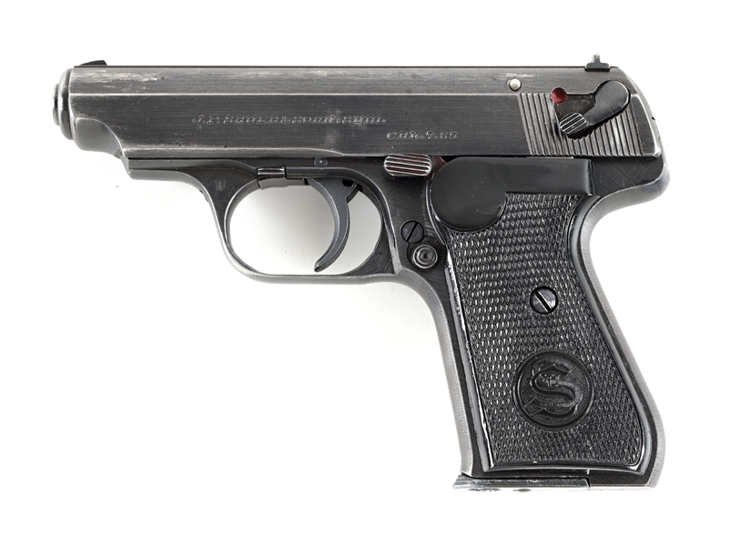 (C) NAZI STAMPED J.P. SAUER & SOHN 38H SEMI AUTOMATIC PISTOL.