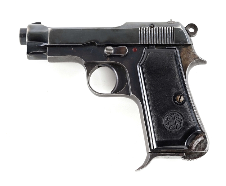 (C) ITALIAN ARMY BERETTA MODEL 1934 SEMI AUTOMATIC PISTOL.