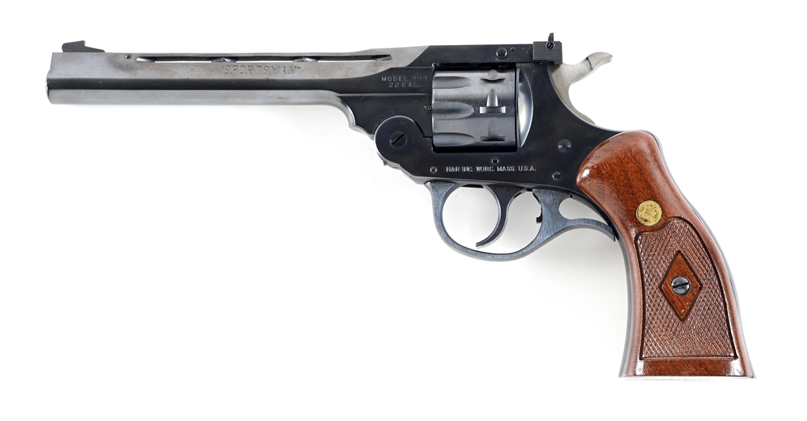 (M) H&R MODEL 999 SPORTSMAN DOUBLE ACTION REVOLVER.