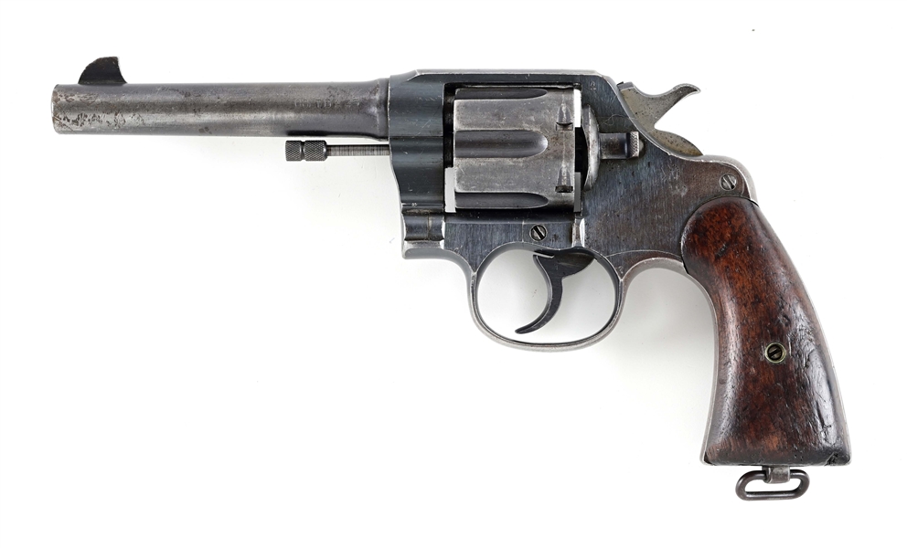 (C) COLT U.S. ARMY  MODEL 1917 ( NEW SERVICE) DA 45 DOUBLE ACTION REVOLVER. 