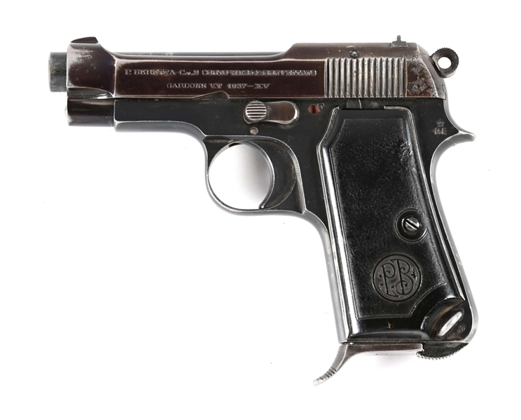 (C) BERETTA MODEL 1934 ARMY ISSUE SEMI-AUTOMATIC PISTOL.