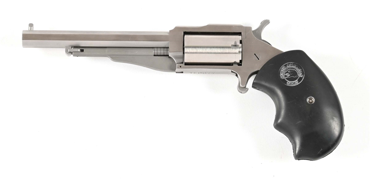 (M) NORTH AMERICAN ARMS "THE EARL" SINGLE ACTION REVOLVER WITH CASE.