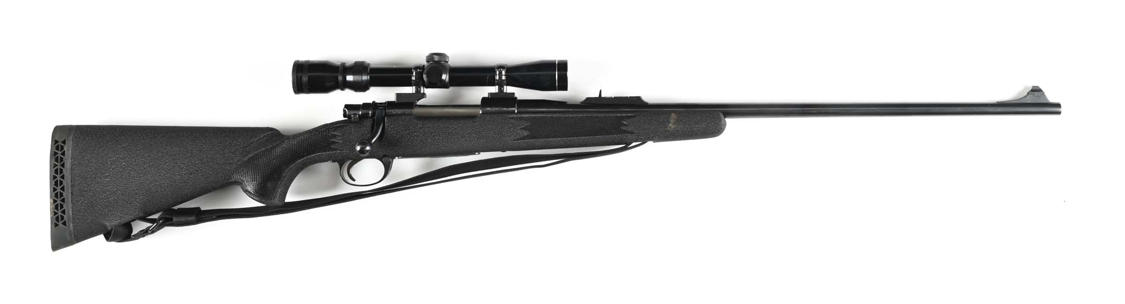 (M) ENGLISH INTERARMS MARK X BOLT ACTION RIFLE.