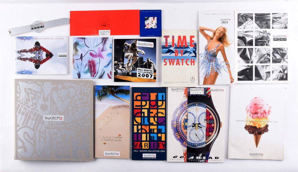 LOT OF: SWATCH CATALOGS