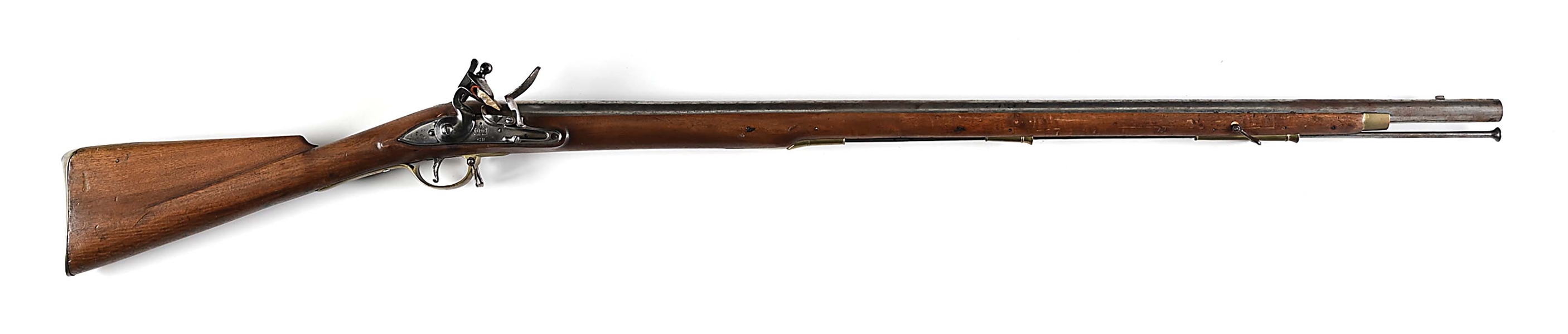 (A)  FLINTLOCK BRITISH NAPOLEONIC VOLUNTEER’S MUSKET