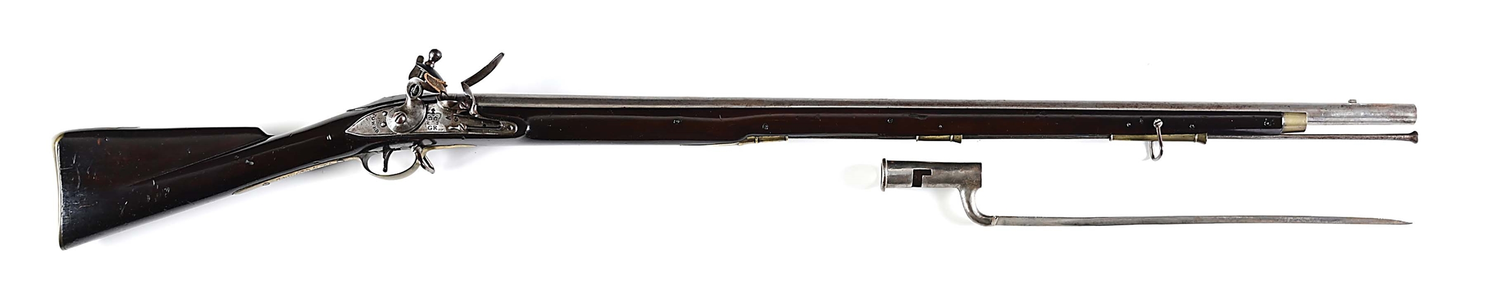 (A) INDIA PATTERN MUSKET OF THE 5TH LINE BN, KINGS GERMAN LEGION