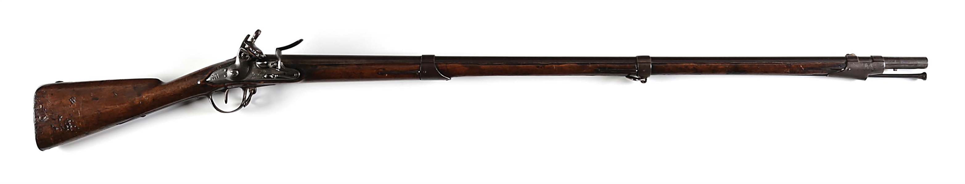 (A) US SURCHARGED M1771 ST. ETIENNE MUSKET WITH IP AND IN BRANDS. 