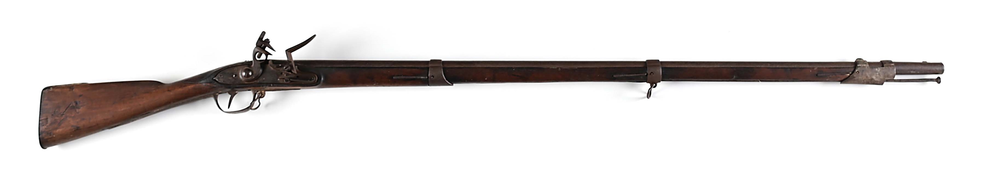 (A) PENNSYLVANIA 1797 CONTRACT MUSKET BY JOHN AND SAMUEL KERLIN.