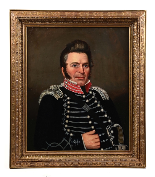 M. W. HOPKINS. COLONEL ROBERT WILSON OF LANCASTER, OHIO DRAGOONS 1812