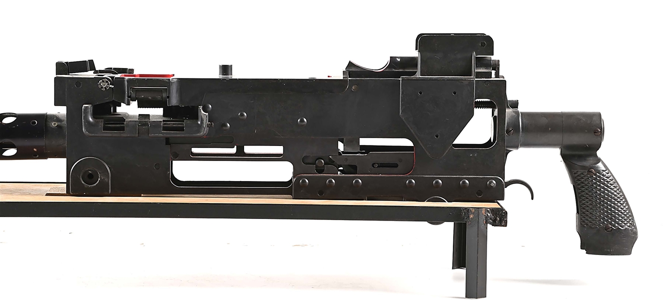 Machine Gun Visual Training Aid Lot Detail - OVERSIZED WWII BROWNING M1919 CUTAWAY CLASSROOM TRAINING ...