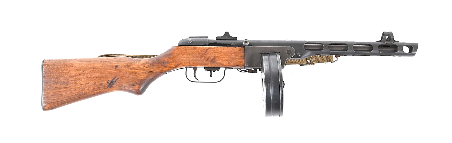 (N) RARELY ENCOUNTERED AND VERY DESIRABLE CHINESE TYPE 50 (COPY OF PPSH-41) MACHINE GUN (CURIO & RELIC).