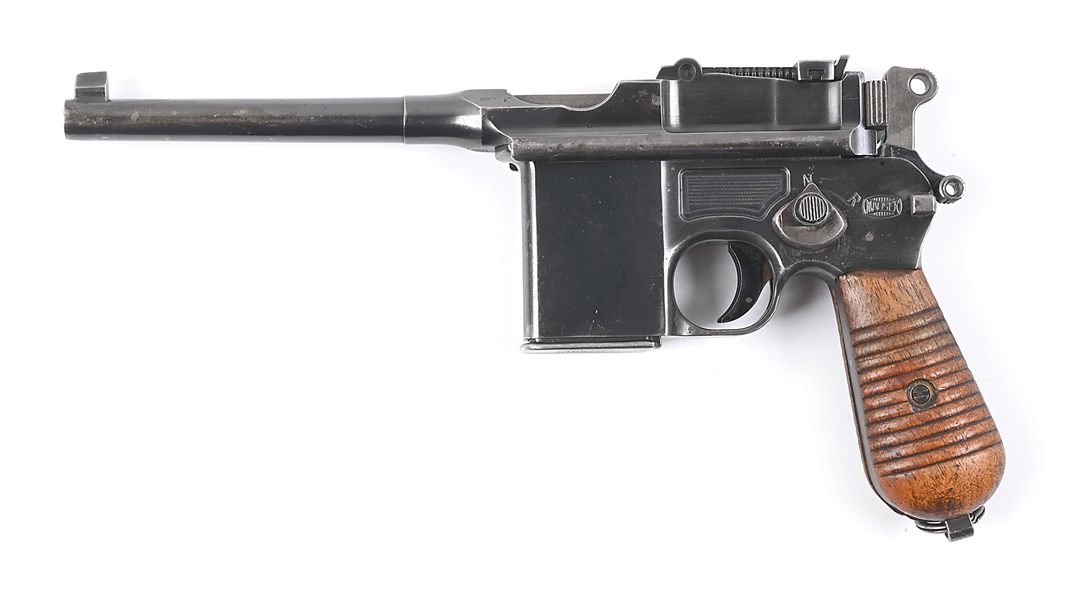 (N) FANTASTIC AND SCARCE FULLY TRANSFERABLE NAZI MARKED MAUSER MODEL 1932 SCHNELLFEUER MACHINE GUN (CURIO & RELIC).