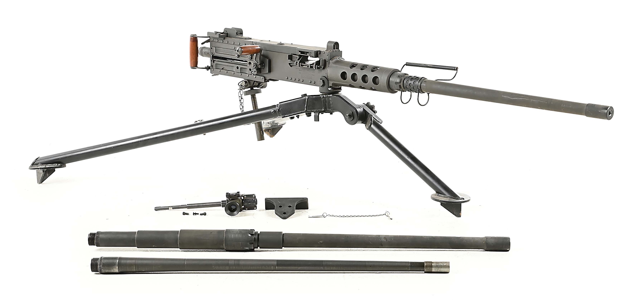 (N) FABULOUS ORIGINAL COLT M3 .50 CALIBER MACHINE GUN (CURIO & RELIC).