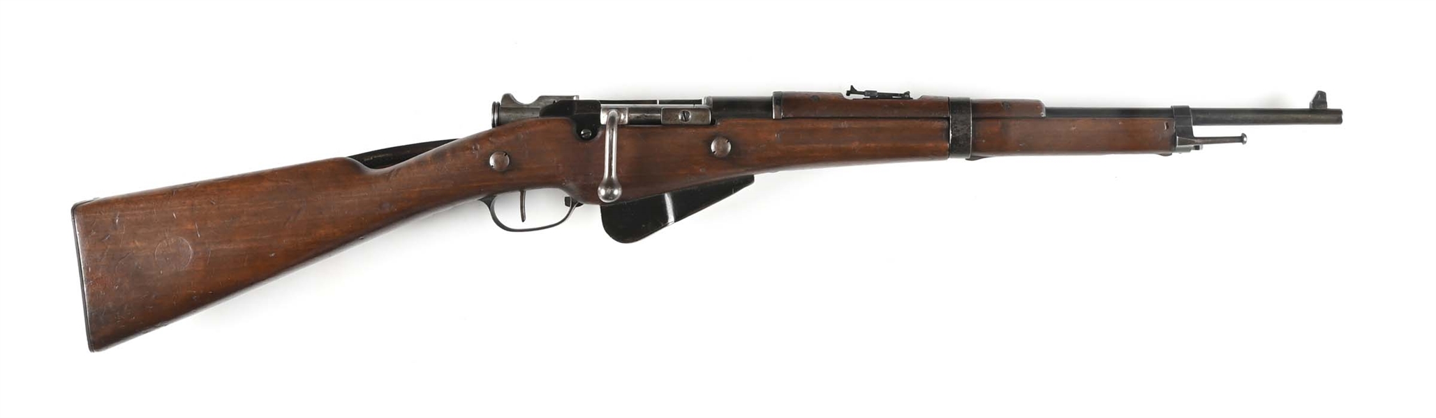 (C) BERTHIER MODEL 1916 BOLT ACTION CARBINE.