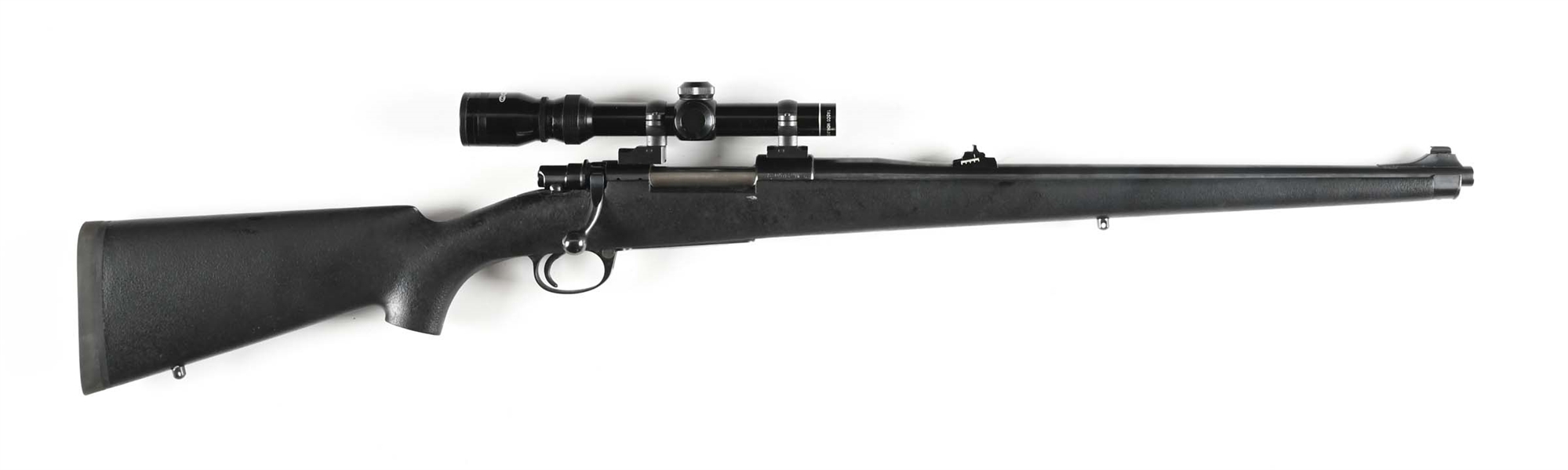 (M) CUSTOM ENGLISH INTERARMS MARK X BOLT ACTION RIFLE.