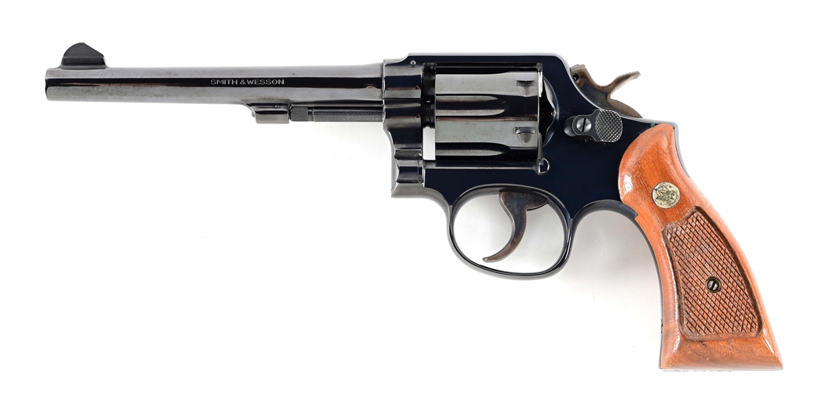 (M) SMITH & WESSON MODEL 10-7 DOUBLE ACTION .38 SPECIAL REVOLVER WITH BOX.