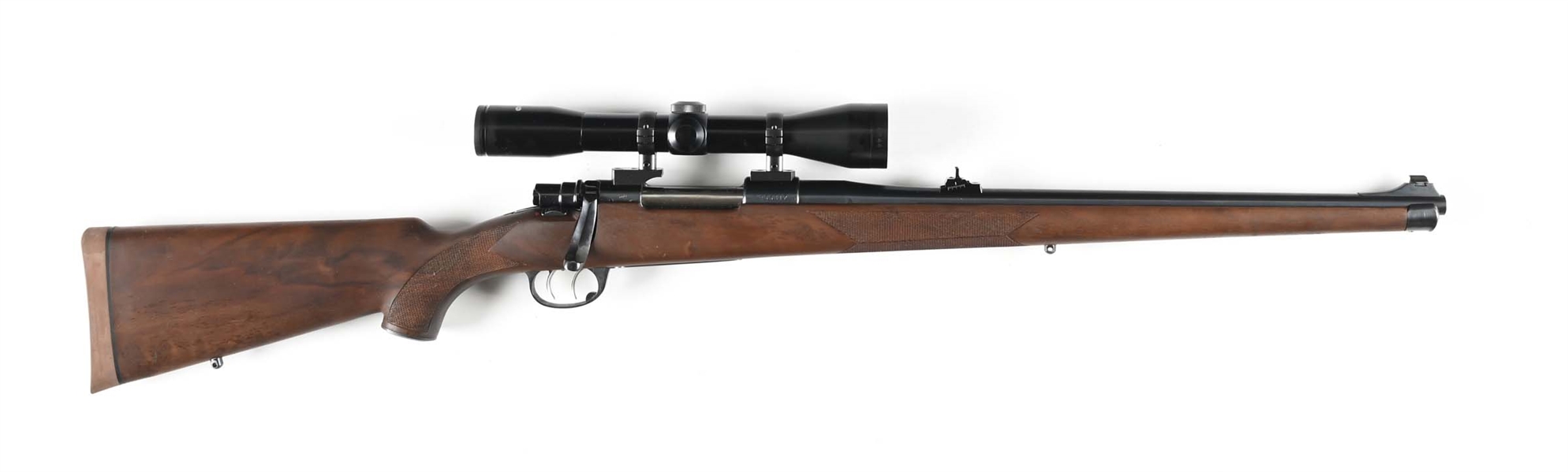 (M) CUSTOM ENGLISH INTERARMS WHITWORTH BOLT ACTION RIFLE.