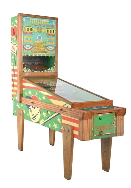 10¢ UNITED DE LUXE SUPER SLUGGER ARCADE GAME