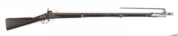 (A) U.S. SPINGFIELD MODEL 1816 CONVERTED PERCUSION RIFLE.