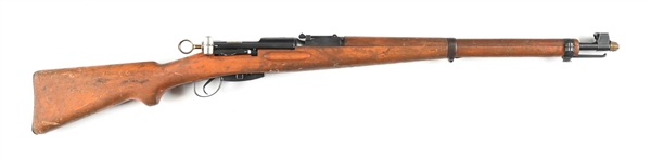 (C) SCHMIDT-RUBIN MODEL K31 STRAIGHT PULL BOLT ACTION RIFLE.